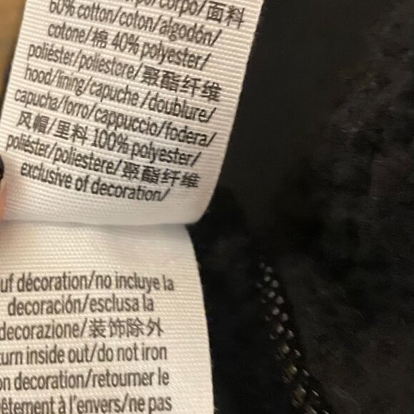 Victoria's Secret PINK Reversible Sherpa Full Zip Hoodie Jacket Excellent Cond. - Picture 6 of 7